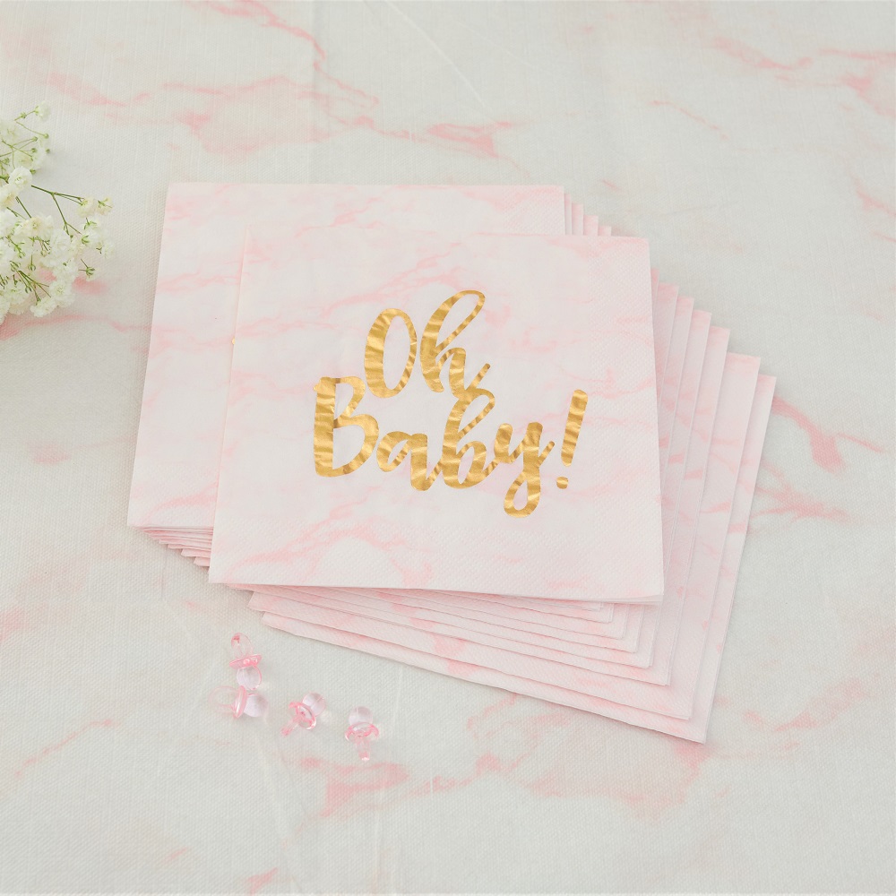 Oh Baby Luncheon Napkin (Pack of 16) 12806